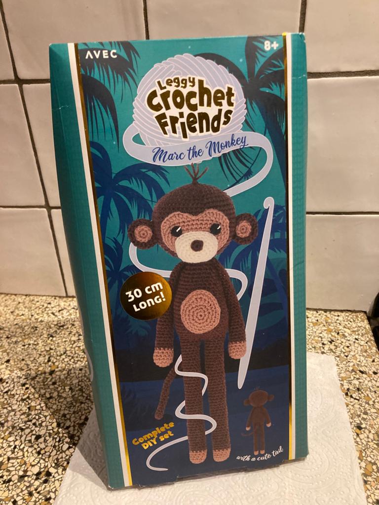 Aap om te maken, Hobby en Vrije tijd, Breien en Haken, Ophalen of Verzenden, Haken, Patroon of Boek