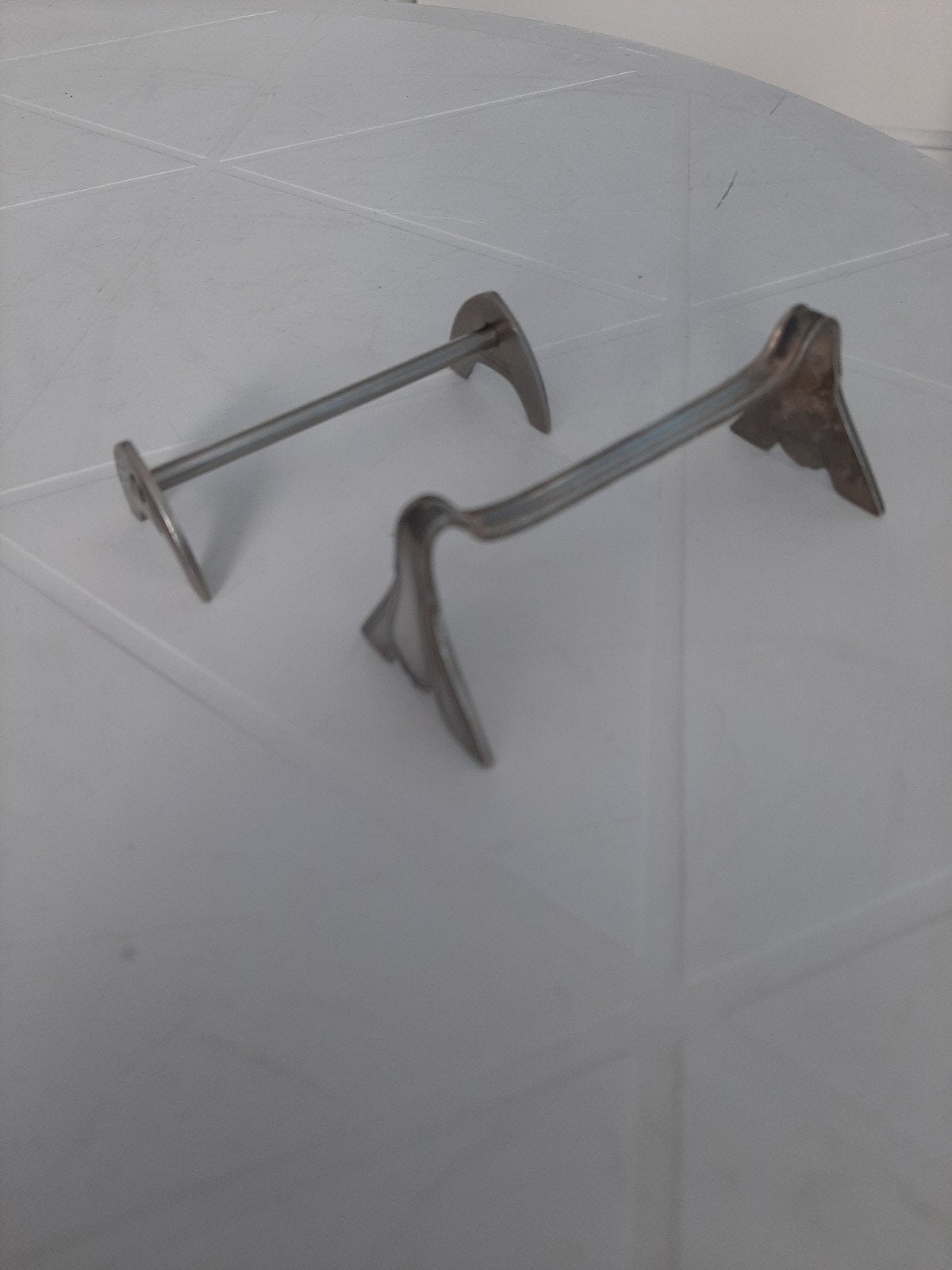 Gero messenleggers,  4 stuks verzilverd, Antiek en Kunst, Ophalen of Verzenden