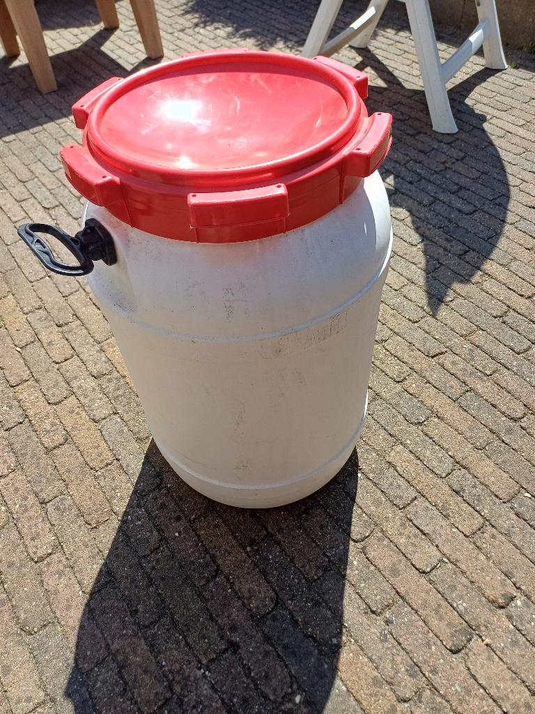 Curtec Wijdmonds vat 68 ltr, Minder dan 75 liter, Ophalen, Gebruikt, Kunststof