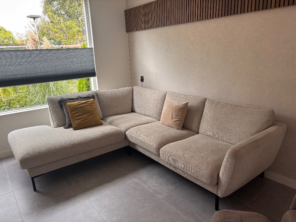 Loungebank, Stoel en Bed, Ophalen, 250 tot 300 cm, Hoekbank, Zo goed als nieuw