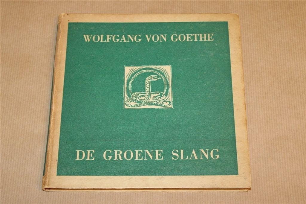 De Groene Slang — Goethe Sprookje Geïllustreerd [1940], Ophalen of Verzenden, Gelezen