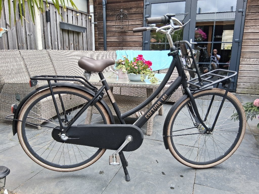 Te koop PRACHTIGE Cortina U4 damesfiets 50 cm., Terugtraprem, Versnellingen, Zo goed als nieuw, 50 tot 53 cm