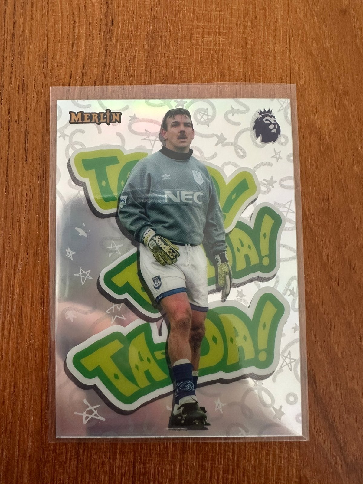 Topps 2026 Merlin Neville Southall TD-23 Everton Ta-da, Verzenden, Zo goed als nieuw, Buitenlandse clubs, Spelerskaart