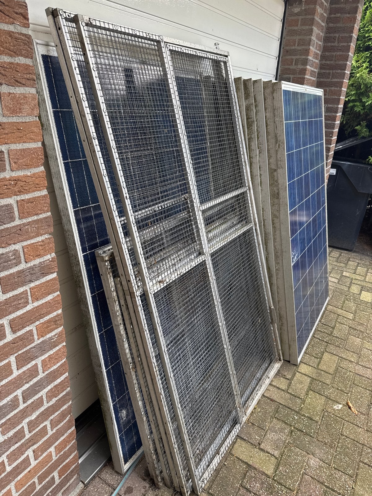 Volière, kennel, buitenren zeg het maar., Ophalen, Gebruikt, 110 cm of meer, 100 cm of meer