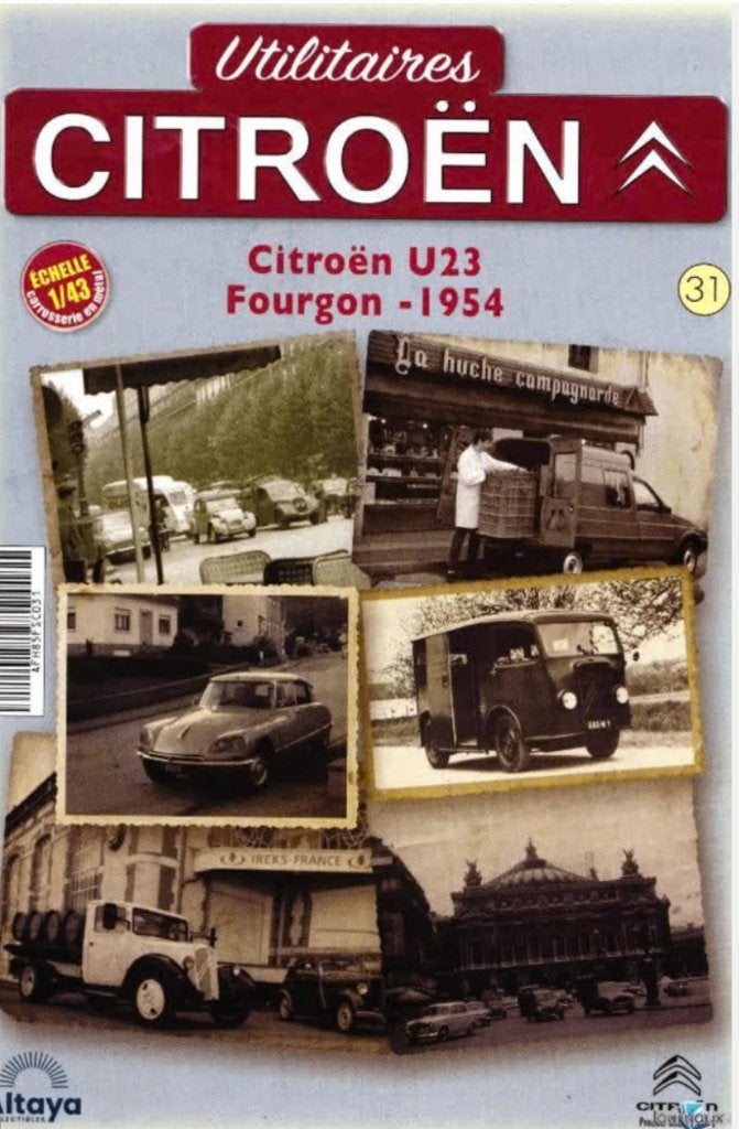 Citroen U23 Fourgon 1954 Michon 1/43 Utilitaires Citroen 31, Verzenden, Nieuw, Auto, Overige merken