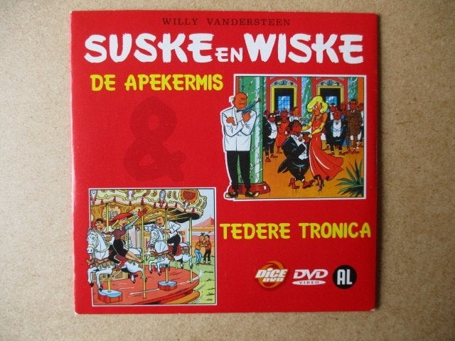adv10351 suske en wiske dvd de apekermis, Ophalen, Suske en Wiske, Gebruikt, Overige typen
