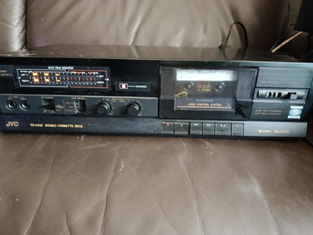 Goed werkende jvc cassetterecorder, Audio, Tv en Foto, Cassettedecks, Ophalen, JVC