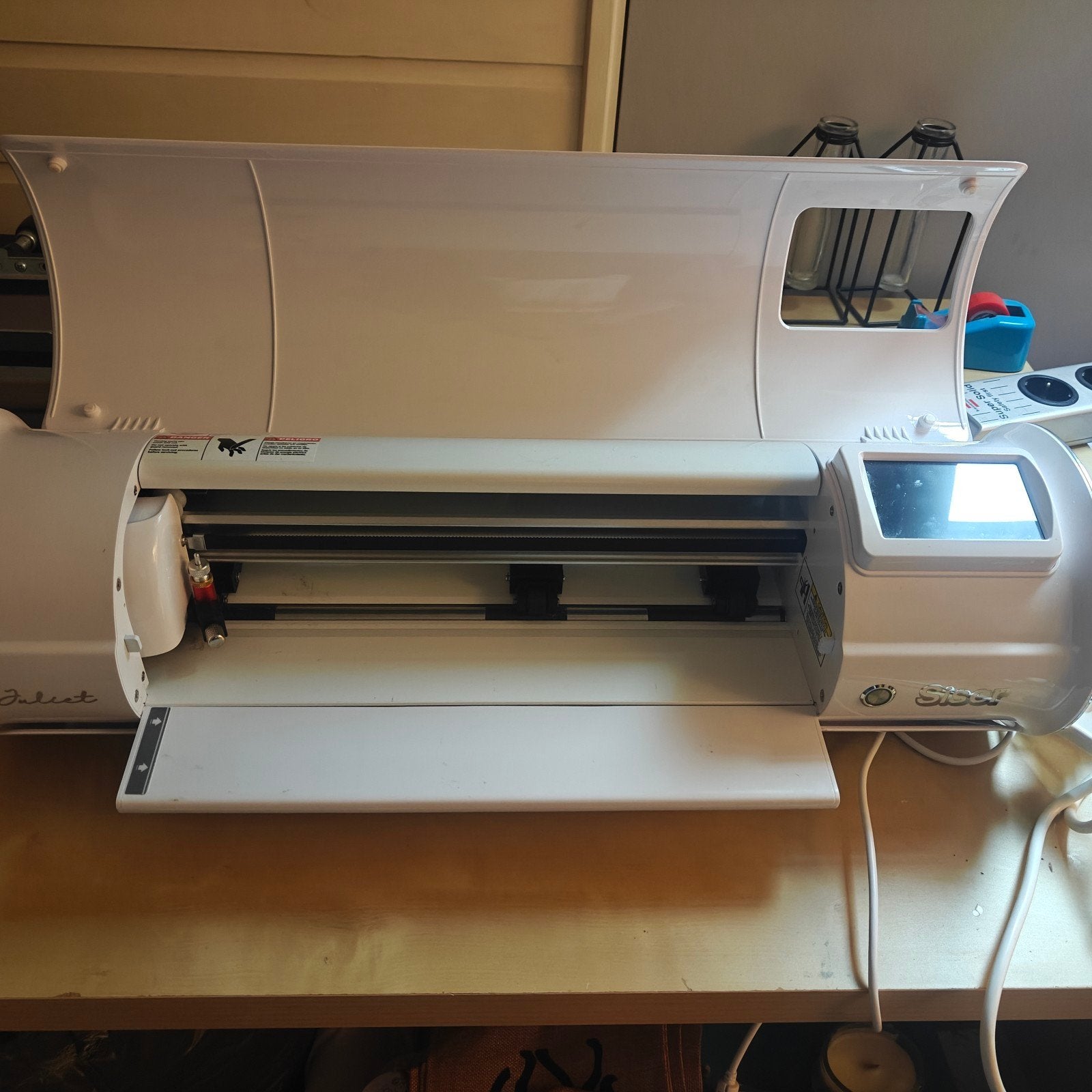 Siser Juliette, Vevor pers 10 in 1 . Omgebouwde Epson sublim, Ophalen