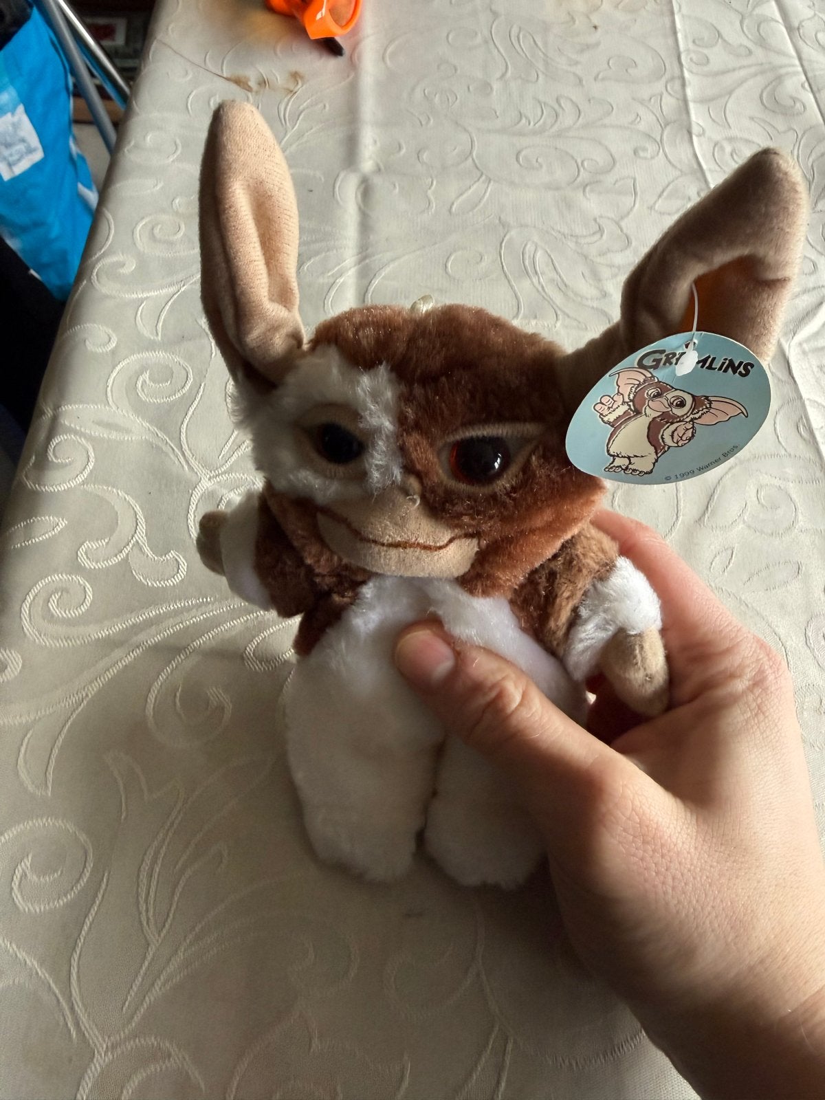 Gremlins Gizmo knuffel met label - Prima staat, Gebruikt, Overige merken, Overige karakters, Overige typen