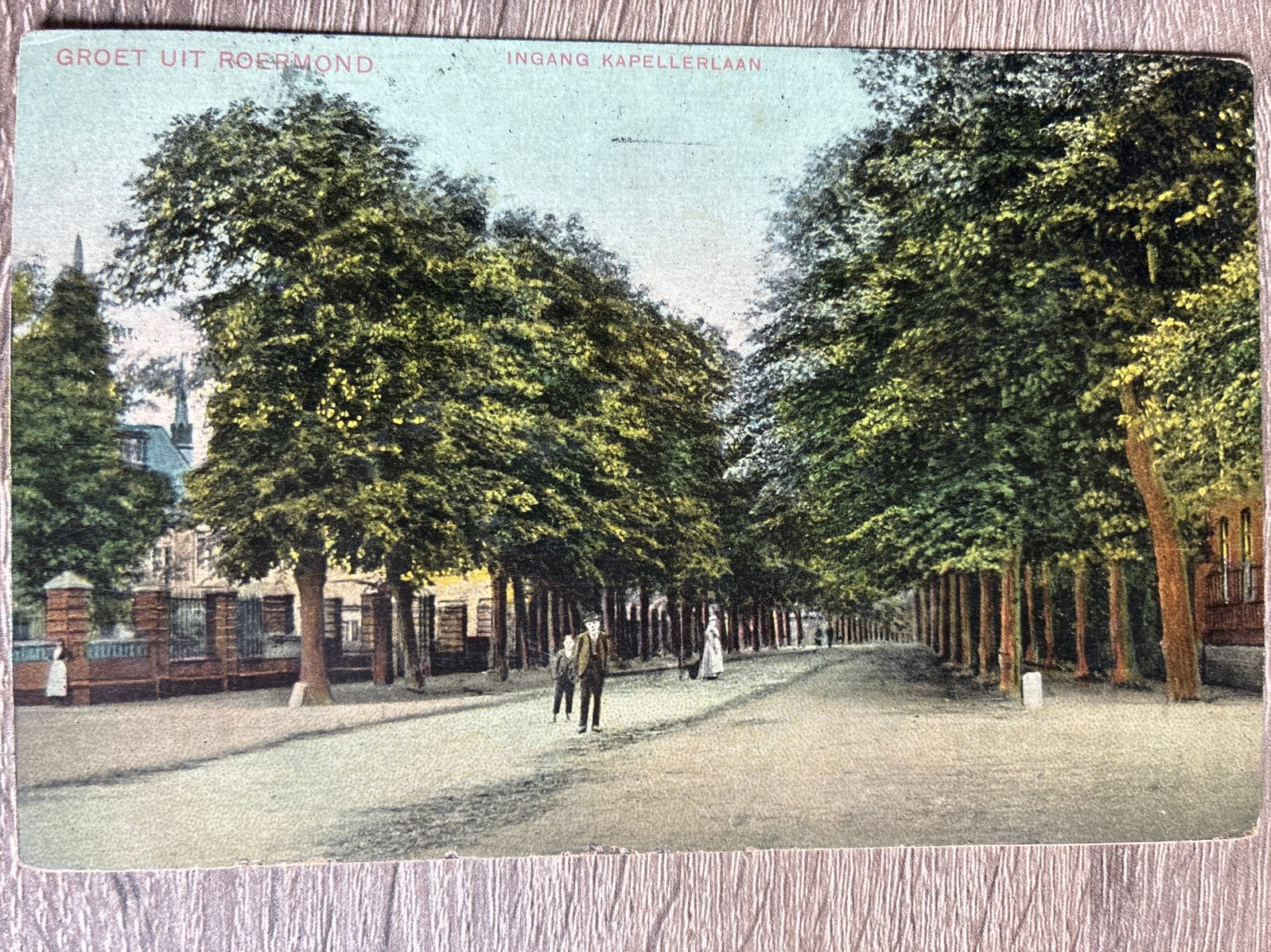 Oude Ansichtkaart Roermond - Ingang Kapellerlaan (1909), Verzamelen, Ansichtkaarten | Nederland, Ophalen of Verzenden, Voor 1920