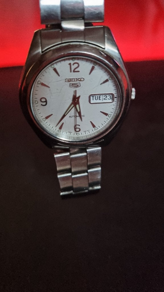 Seiko 5 watch automatic, Ophalen, Gebruikt, Staal, Seiko