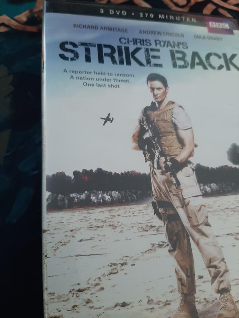 Chris Ryan's Strike Back - 3 DVD Boxset, Cd's en Dvd's, Gebruikt, Vanaf 16 jaar, Boxset, Actiethriller