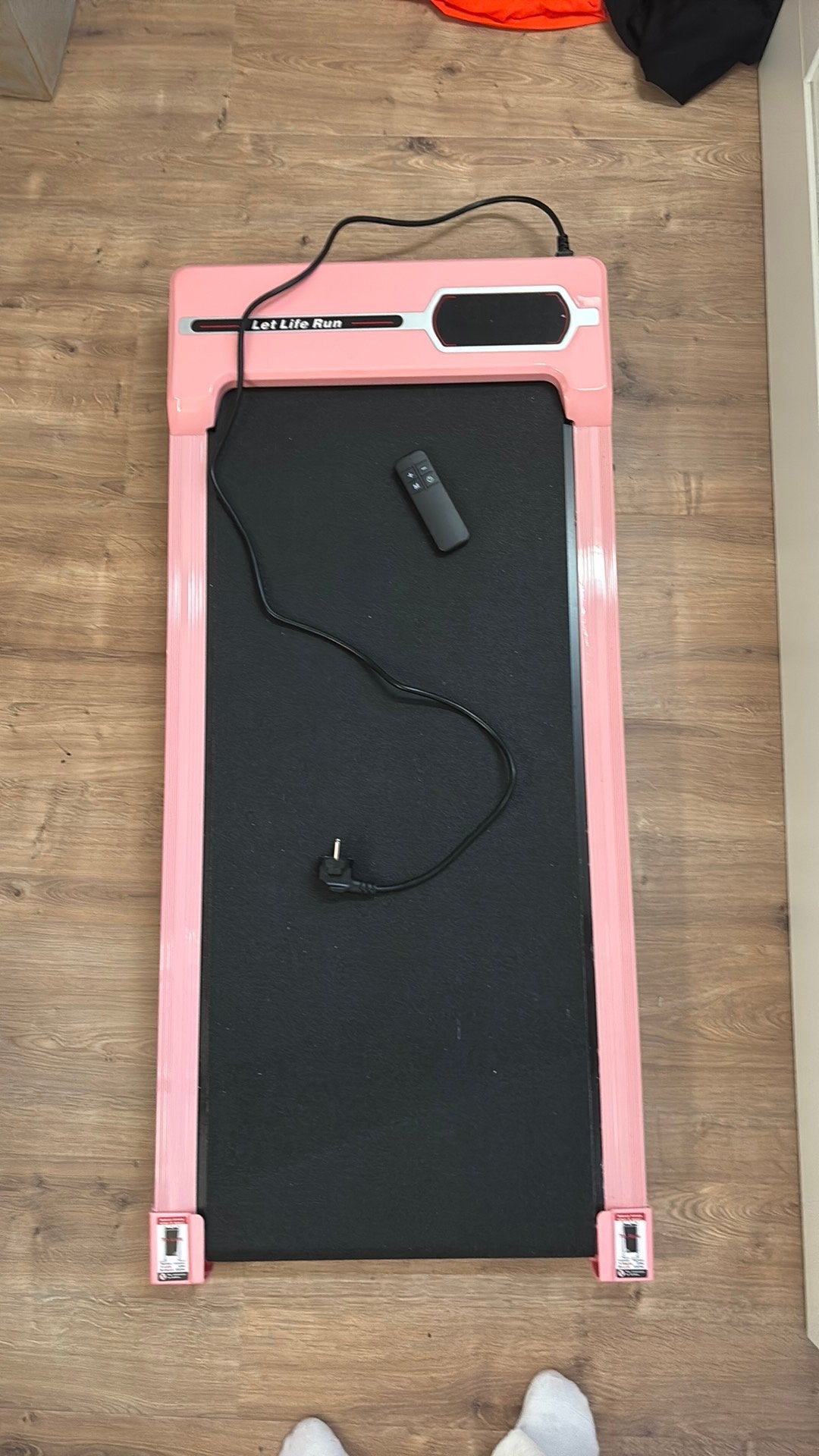 roze mini loopband, Ophalen, Zo goed als nieuw, Benen, Loopband