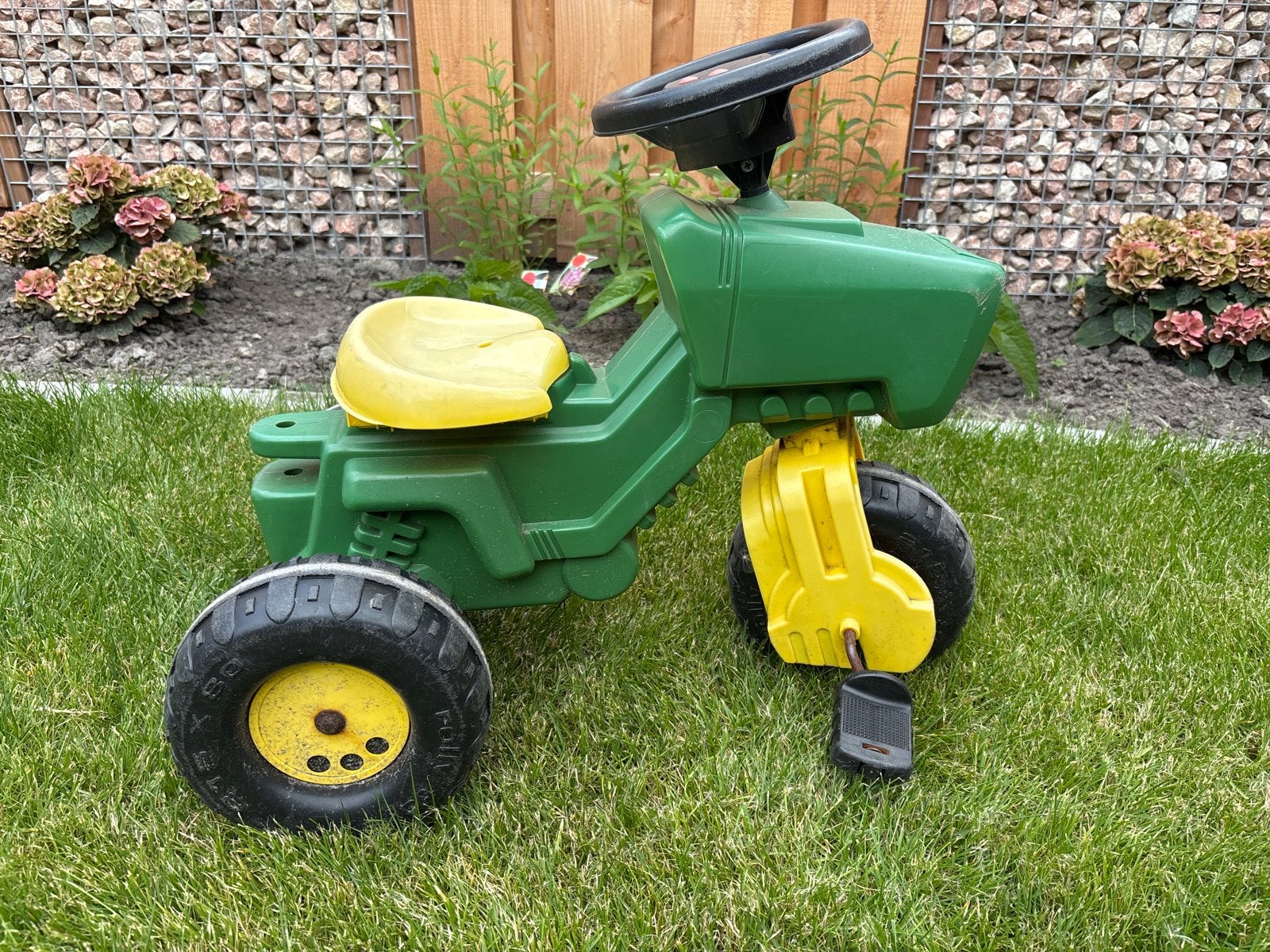Traptractor voor kinderen - John Deere stijl, Kinderen en Baby's, Speelgoed | Speelgoedvoertuigen, Ophalen, Gebruikt