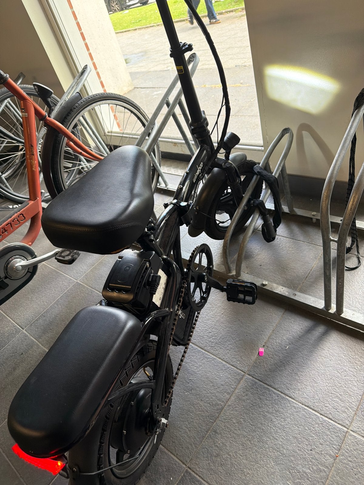 Wingoo Elektrische Vouwfiets met Dubbel Zitje zgan, Fietsen en Brommers, Fietsen | Bakfietsen, Overige merken, Gebruikt, Elektrisch
