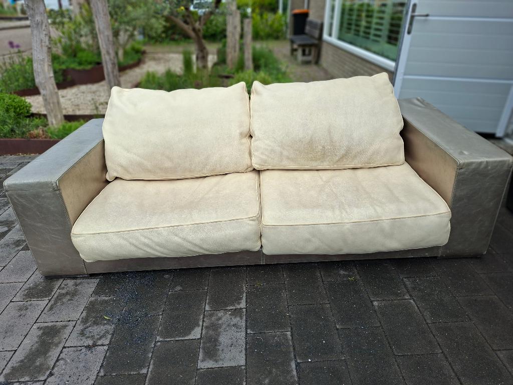 Bank Baxter, Ophalen, Gebruikt, 100 tot 125 cm, Leer