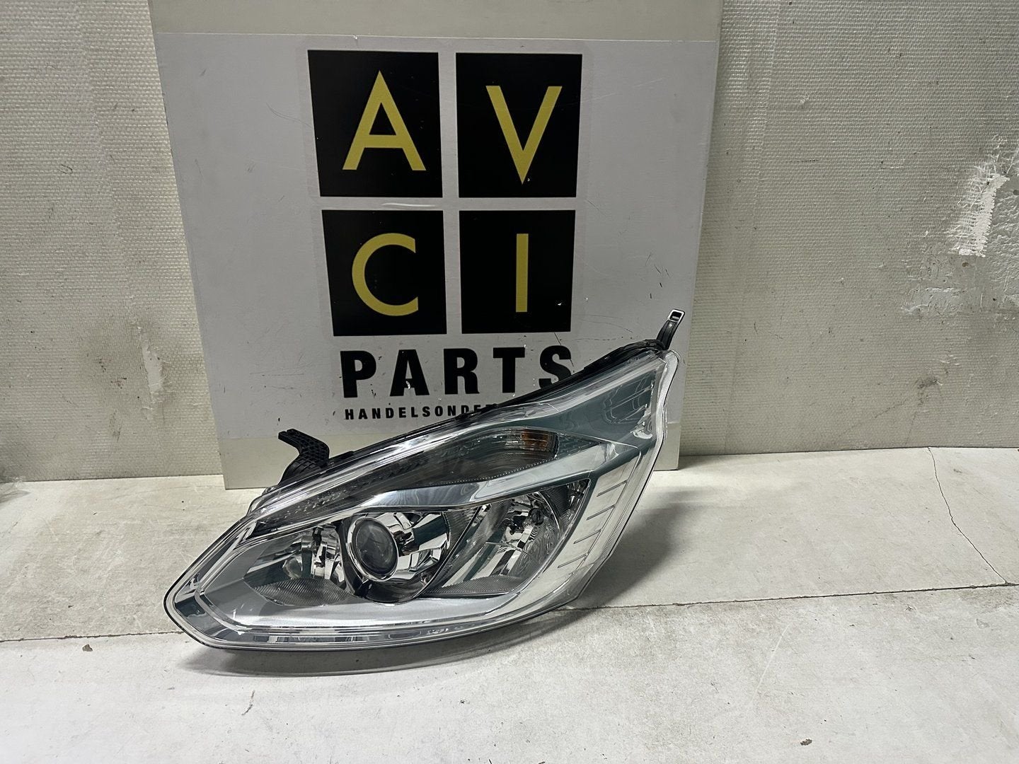 Koplamp Ford Transit Custom Gk21-13D153-BA links, Gebruikt, -, -, Ophalen of Verzenden