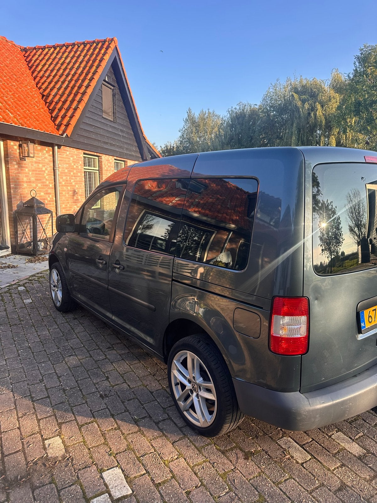 Volkswagen Caddy 1.4 16V Life 59KW Combi 2008 Grijs, Auto's, Stof, 4 cilinders, Volkswagen, 1200 kg