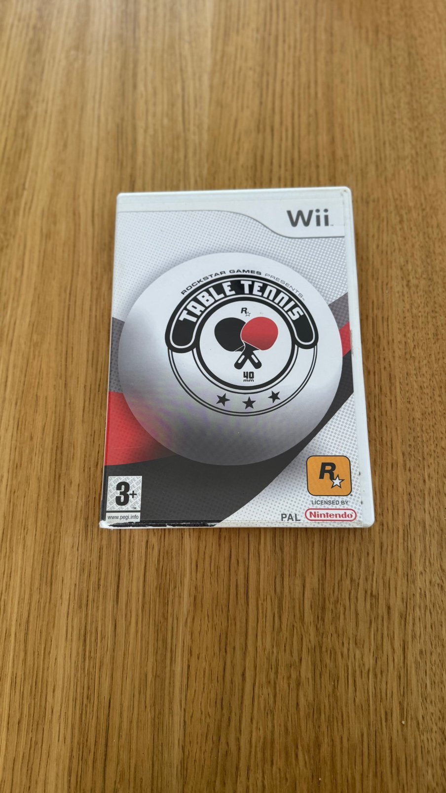Table Tennis Wii IN GOEDE STAAT, Spelcomputers en Games, Ophalen of Verzenden, Zo goed als nieuw, Sport, 3 spelers of meer