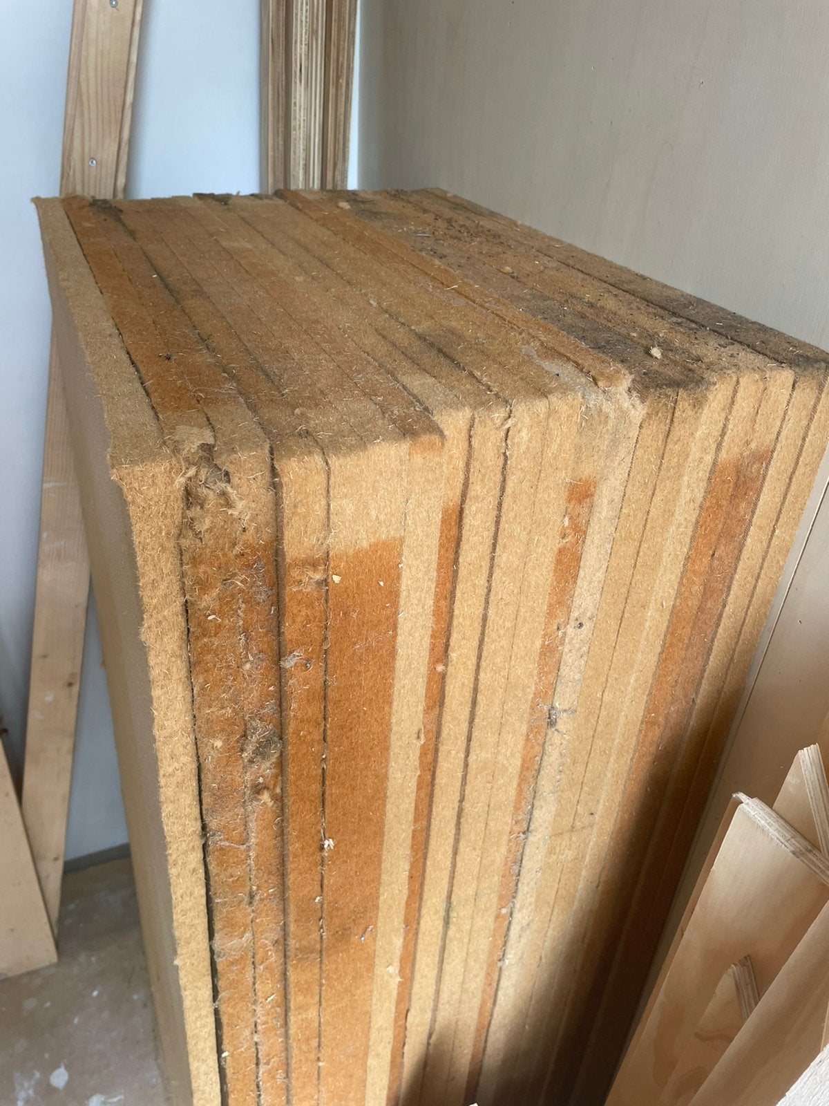 Houtvezel isolatieplaat 20 mm dik, Doe-het-zelf en Verbouw, Isolatie en Afdichting, Overige materialen, Zo goed als nieuw, 15 m² of meer
