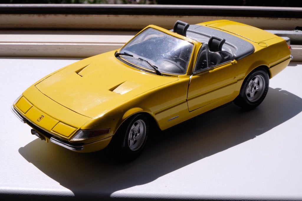 Ferrari 365 Daytona GS/4 spider, 1:18, Ophalen of Verzenden, Gebruikt, Auto, Bburago
