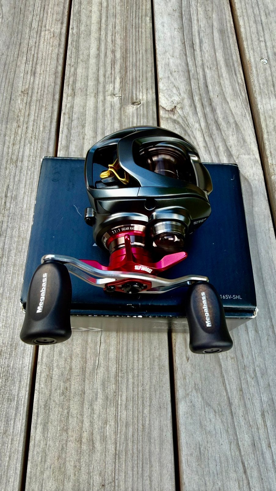 Daiwa Steez SV TW 1016SV-SHL SLP Works ZGAN, Watersport en Boten, Hengelsport | Roofvissen, Ophalen, Zo goed als nieuw, Molen