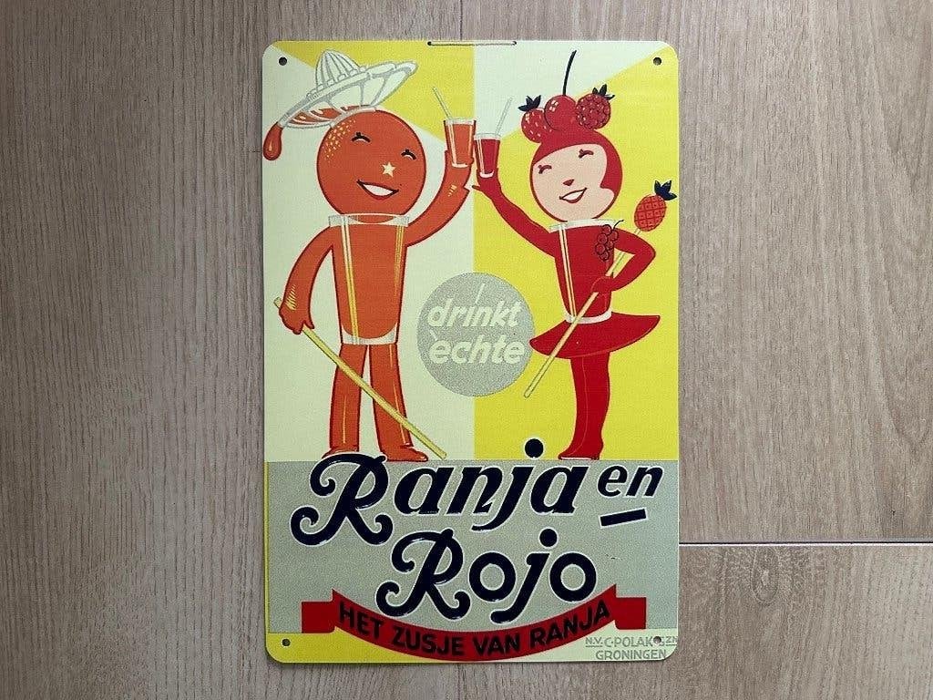 Reclamebord CP Limonade 20x30, Ophalen of Verzenden, Zo goed als nieuw, Reclamebord