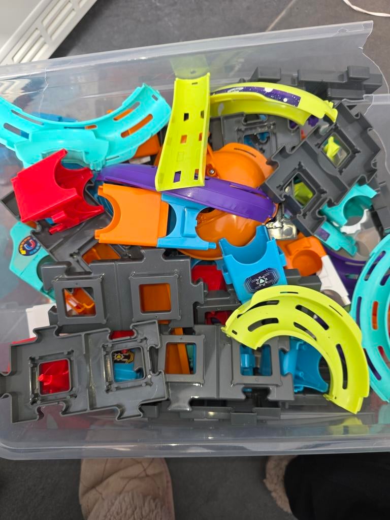VTech Marble Rush Knikkerbaan Space Magnetic Mission, Ophalen, Zo goed als nieuw, Overige merken