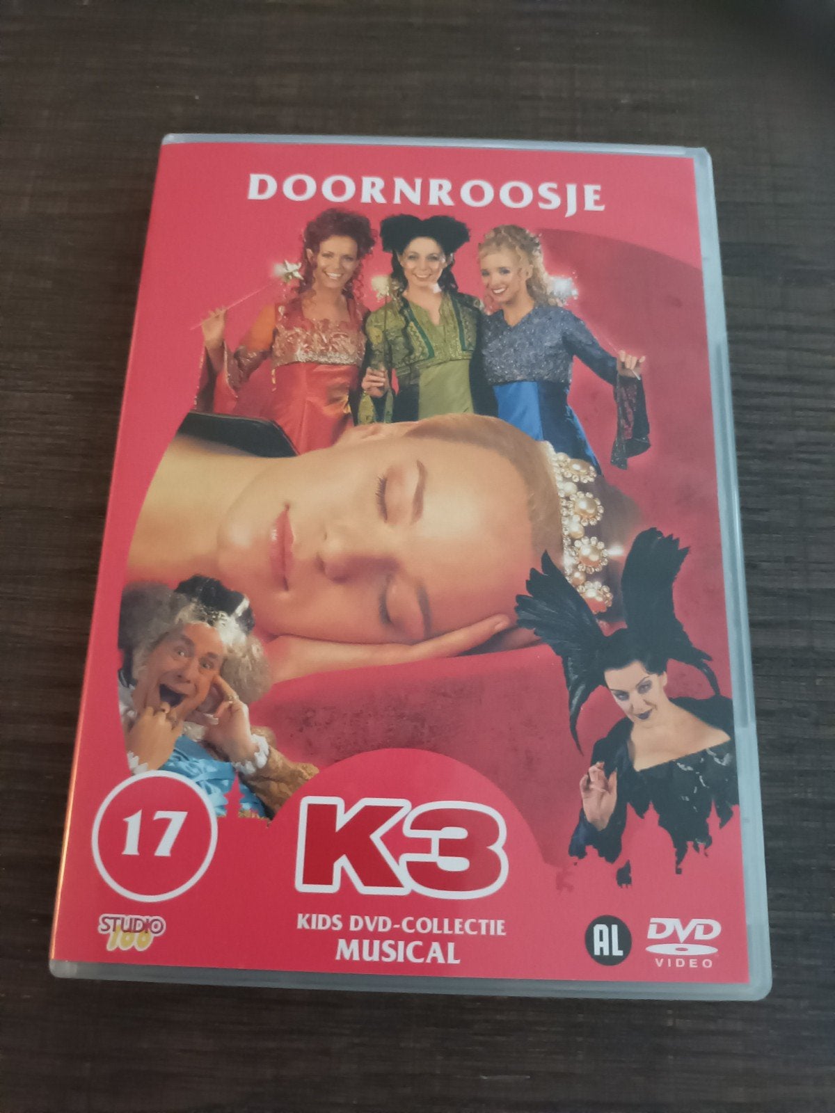 dvd k3 musical Doornroosje, Alle leeftijden, Ophalen of Verzenden, Zo goed als nieuw