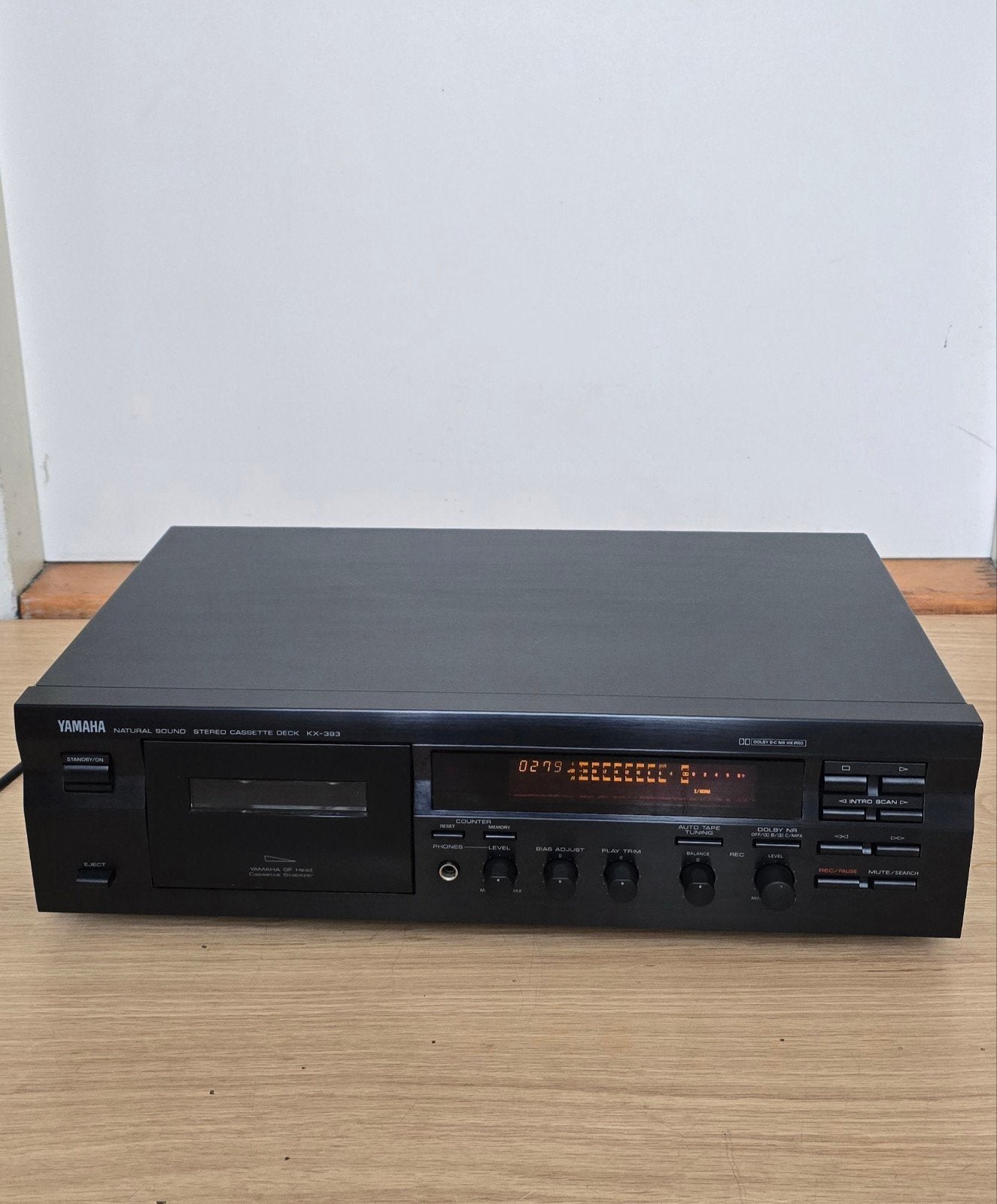Yamaha KX-393 Cassettedeck - Uitstekende staat, Ophalen of Verzenden