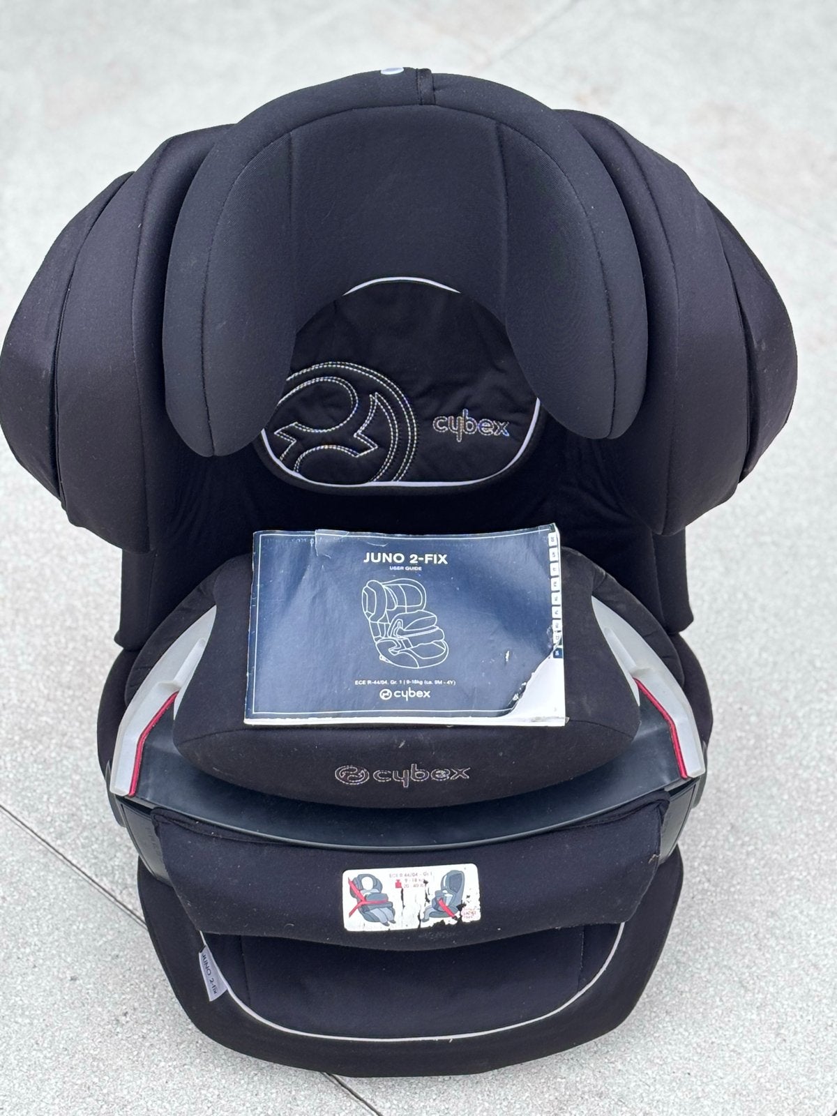 Cybex Juno 2-Fix autostoel met Isofix, Overige merken, Gebruikt, 9 t/m 18 kg, Isofix
