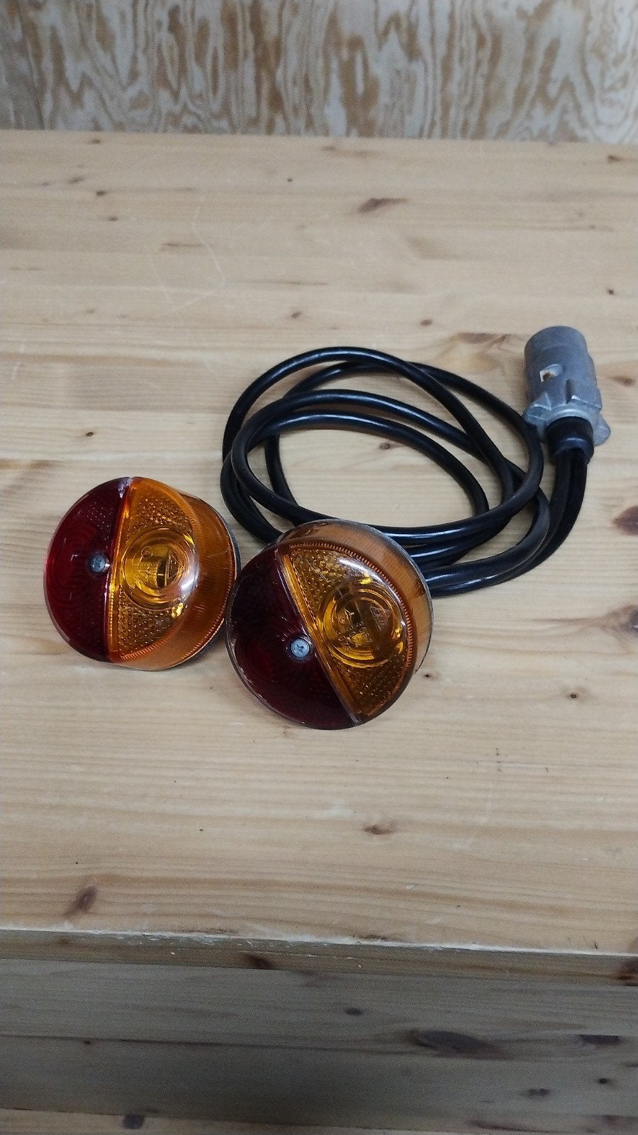 Vintage SAW / Hella Achterlichten Set Ø80mm Oldtimer, Ophalen of Verzenden, Zo goed als nieuw