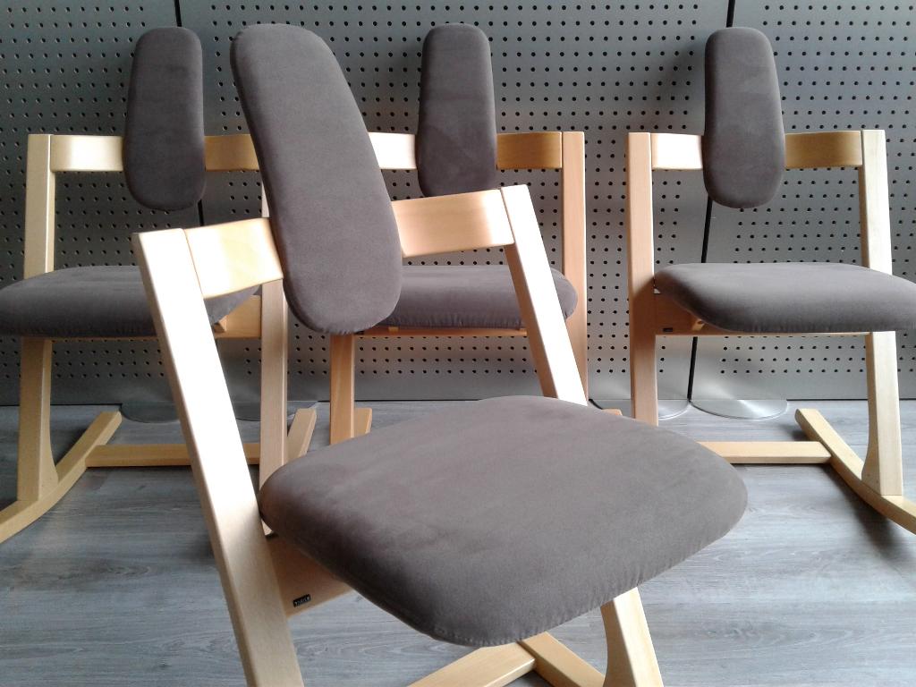Set van 4x Variér (Stokke) Pendulum (Taupe), Prachtig!, Overige kleuren, Ophalen of Verzenden, Zo goed als nieuw, Overige materialen
