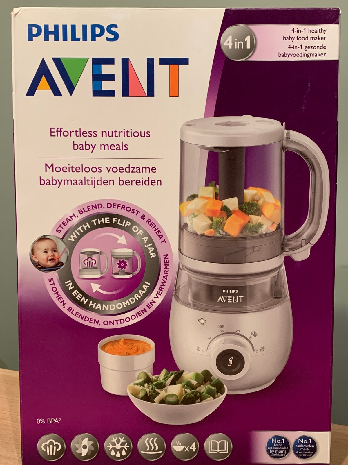 Philips Avent baby foodmaker, Witgoed en Apparatuur, Ophalen, Nieuw