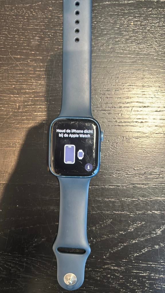 Apple Watch Series 6 - 44mm - Blue (Blauw) - Aluminium, Blauw, IOS, Ophalen of Verzenden, Zo goed als nieuw