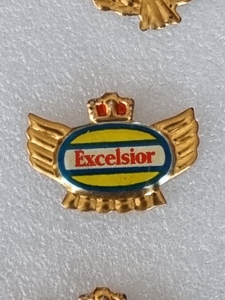 Speldje Excelsior, Ophalen of Verzenden, Gebruikt, Overige onderwerpen