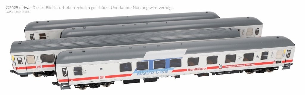 Roco 6200174: vierdelige afscheidsset IC-rijtuigen DB, Treinset, Gelijkstroom, Nieuw, Ophalen of Verzenden
