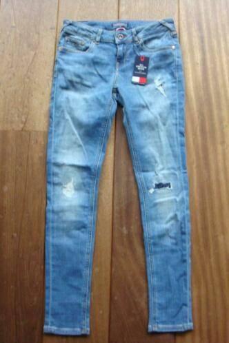 Tommy Hilfiger broek sophie jeans mt 152 NIEUW €29,95, Kinderen en Baby's, Kinderkleding | Maat 152, Broek, Meisje, Nieuw, Ophalen of Verzenden