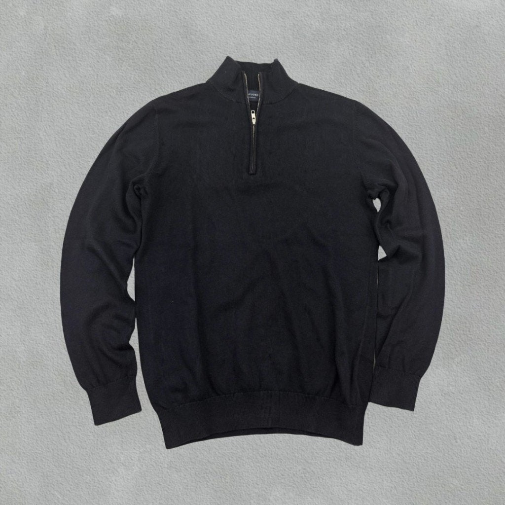 (1300) Marineblauwe Profuomo Half Zip - Heren M - Nieuw, Nieuw, Ophalen of Verzenden, Profuomo, Maat 48/50 (M)