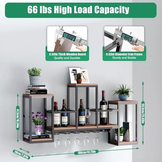 Wine Rack - Wine Bottle Rack - Wijnrek - Wijnflessenrek - Me, Corvance B.V., Verzenden, Nieuw, Corvancebol@gmail.com