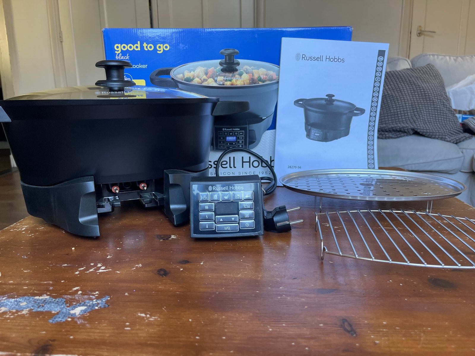 Russell Hobbs Multicooker - Zo goed als nieuw, Ophalen, Nieuw, Airfryer, 1500 gram of meer