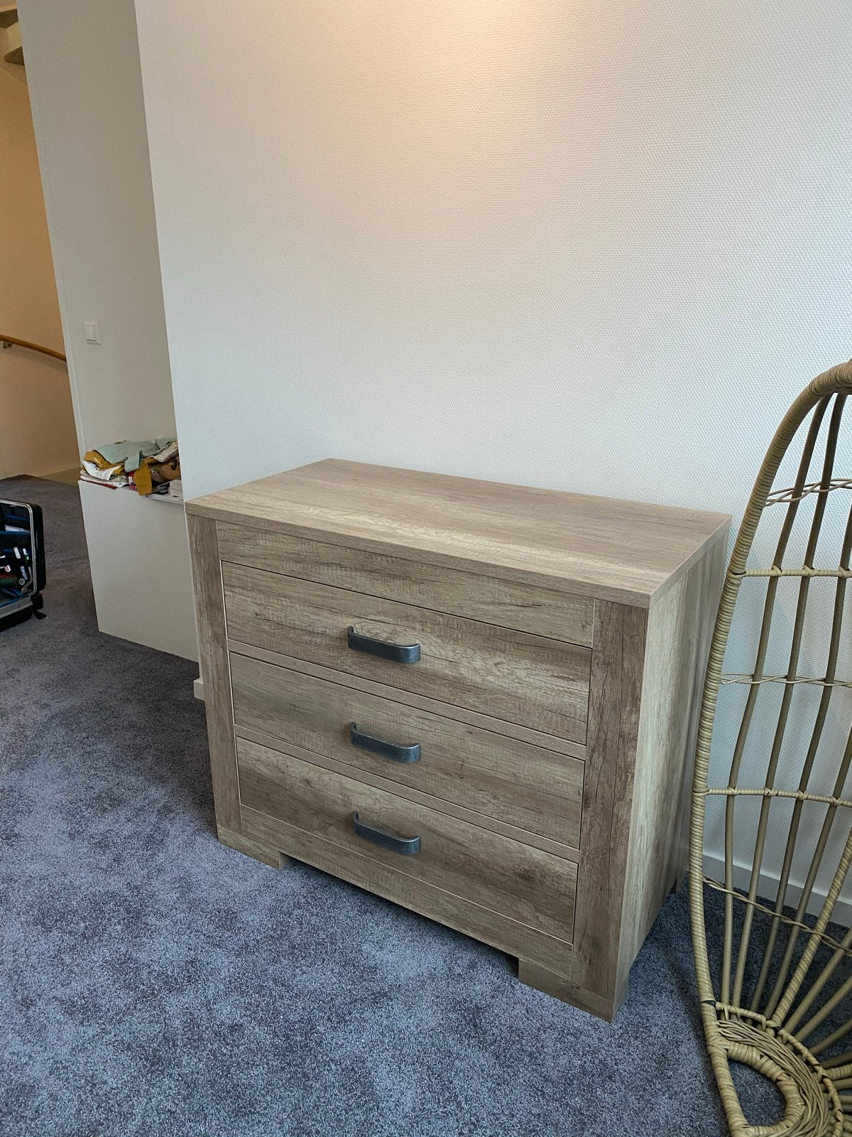 Complete babykamer set van Kidsmill Brent Oldwood, Ophalen, Gebruikt, Lattenbodem, Minder dan 140 cm