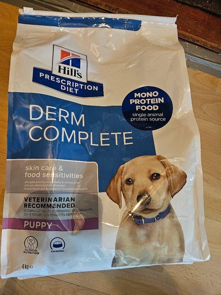 Derm complete puppy 4kg Hill 's, Dieren en Toebehoren, Ophalen, Hond