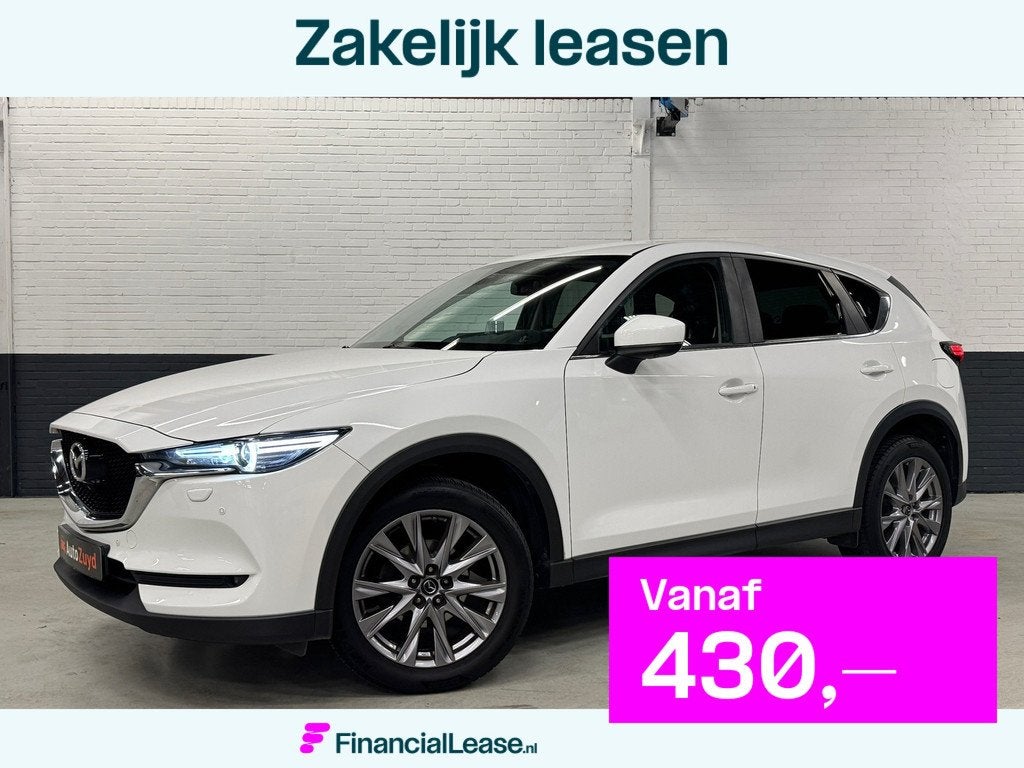 Mazda CX-5 2.5 SkyActiv-G 194 Luxury Automaat / Navi / Carpl, Stof, Gebruikt, Zwart, 4 cilinders