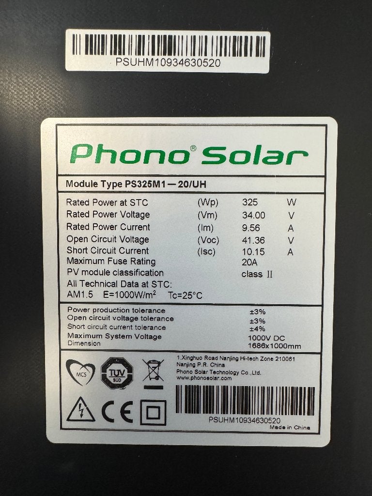 Diverse nieuwe zonnepanelen - ideaal als vervanging o.i.d., Ophalen, Nieuw, Paneel, 200 wattpiek of meer