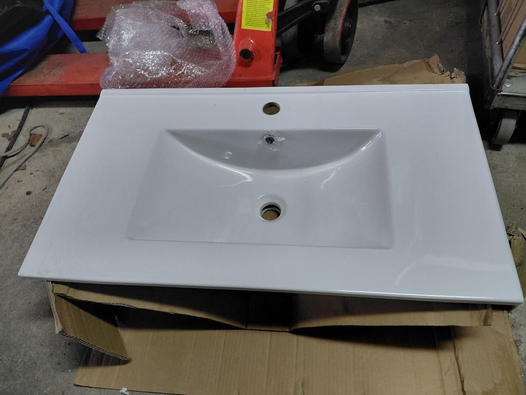 Badkamer wasbak nieuw, Ophalen, Nieuw, 50 tot 100 cm, Minder dan 100 cm