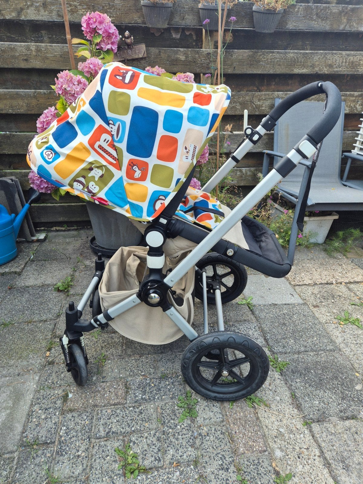 Bugaboo Cameleon Paul Frank kinderwagen met accessoires, Ophalen, Zo goed als nieuw, Bugaboo