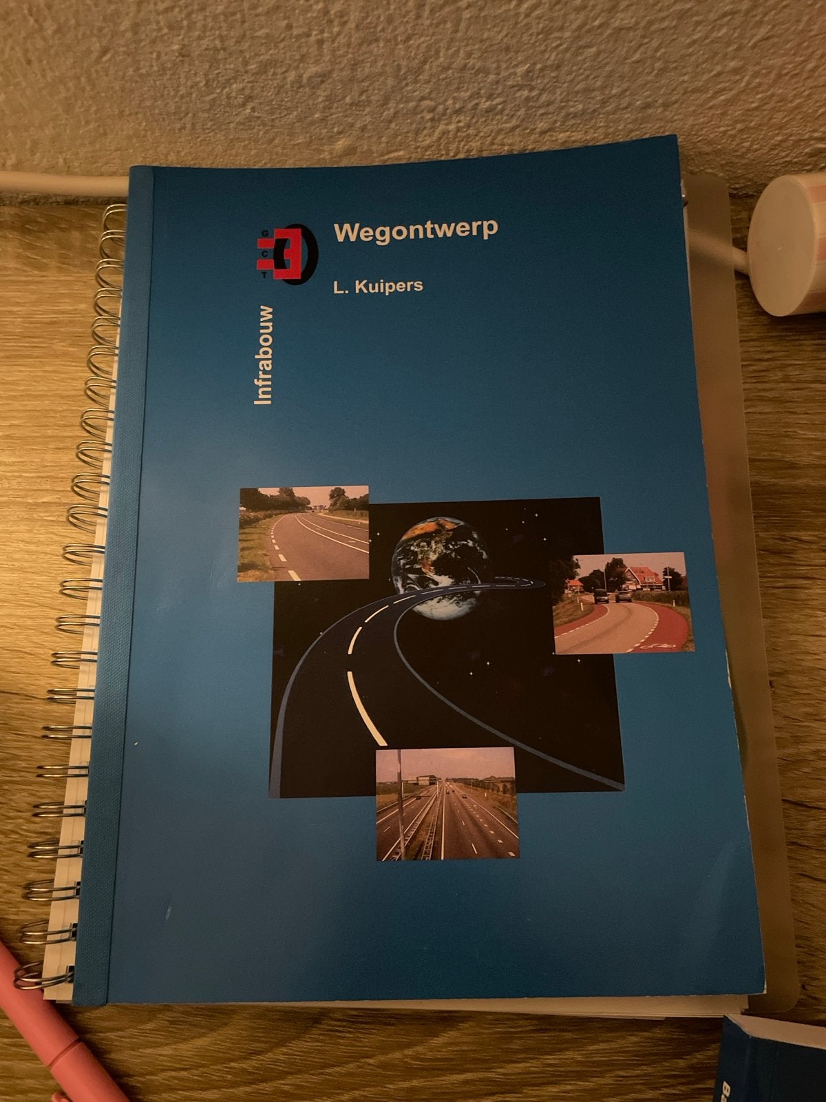 Boek Wegontwerp Infrabouw L. Kuipers Civiele Techniek HBO, Boeken, Verzenden, Zo goed als nieuw, HBO