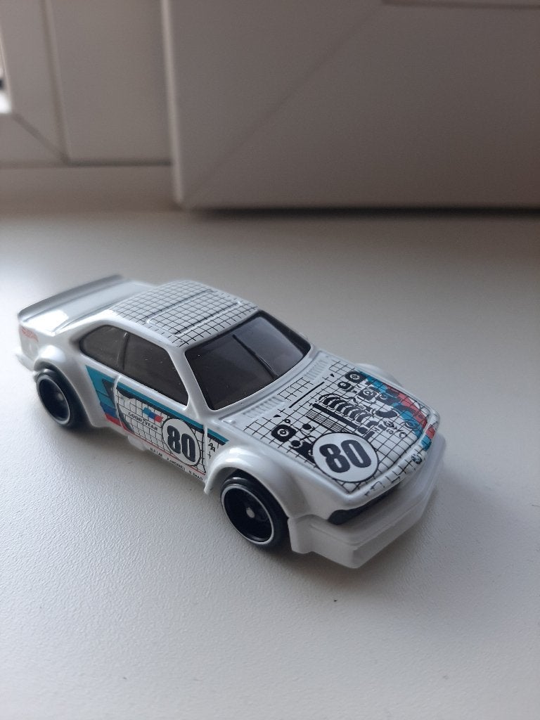 Hotwheels BMW 635csi wit., Ophalen of Verzenden, Nieuw, Auto