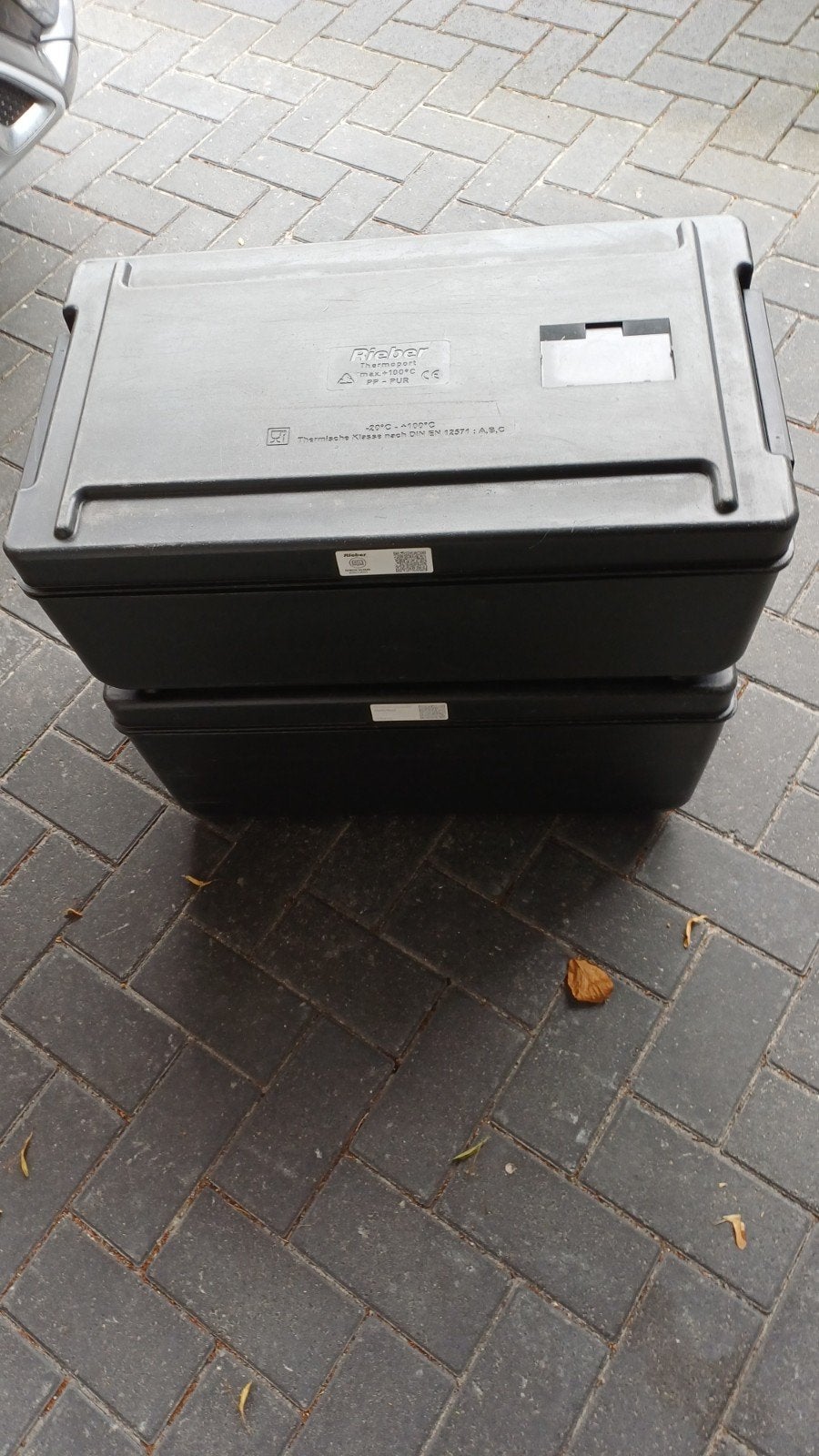 Rieber catering boxen met GN-bakken, Ophalen, Zo goed als nieuw
